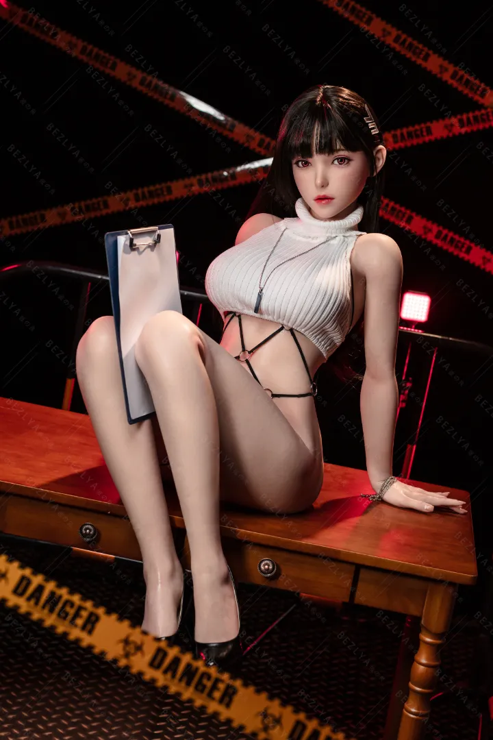 155cm (5ft1) E罩杯 輕量化 矽膠 性愛娃娃, ROS 头部 Violet